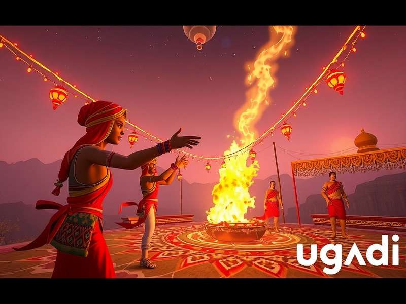 Ugadi Festival Celebration in Game